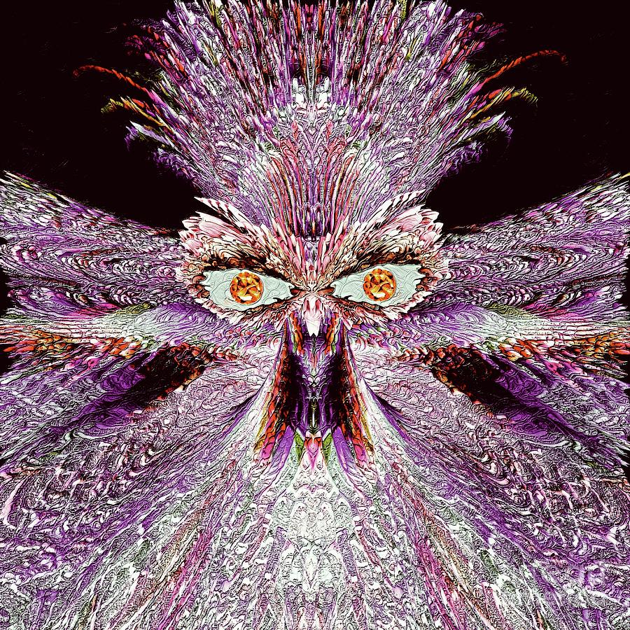 Spirit Bird Digital Art by Rachel Hannah