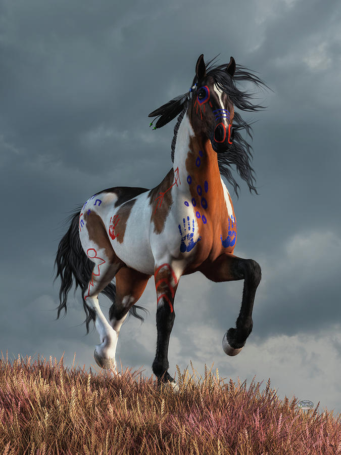Spirit Horse Digital Art by Daniel Eskridge