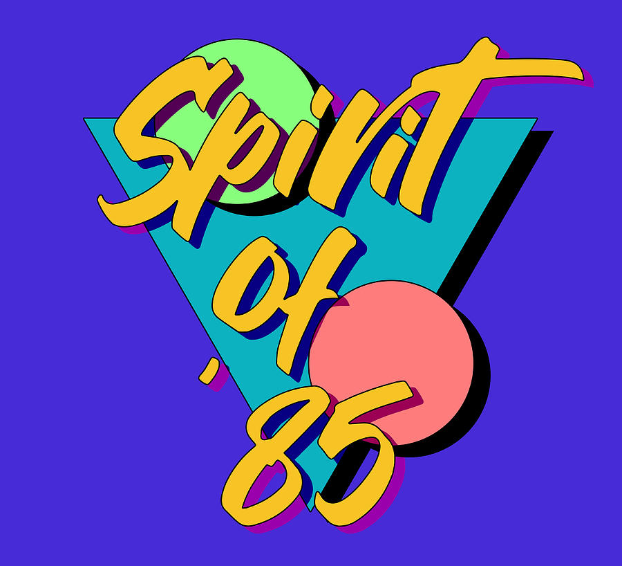 Spirit of 85 New Memphis Graphic Digital Art by Christopher Lotito