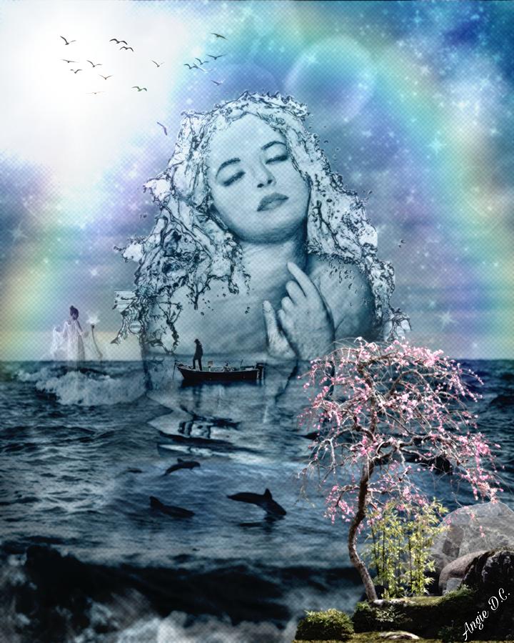 Spirits of the Ocean Digital Art by Angie DeLooze - Fine Art America