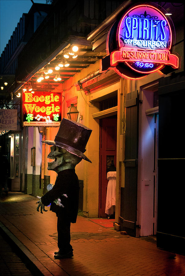 Spirits on Bourbon Street New Orleans Photograph by Micah Offman