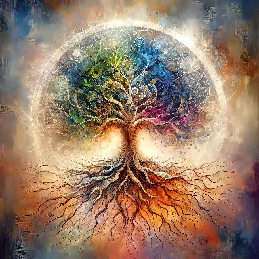 Spiritualitree Digital Art by Colin Hardman Spiritualitree Digital Art by Colin Hardman