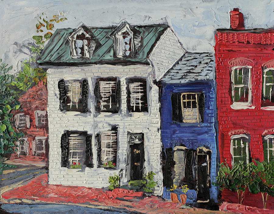 Spite House Painting by Robert Sutton