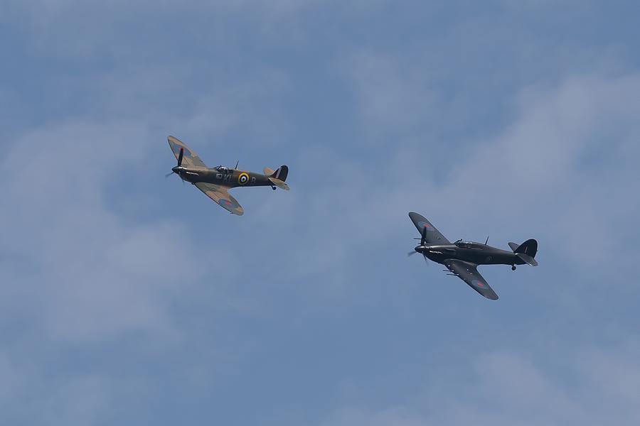 Spitfire And Hurricane Photograph