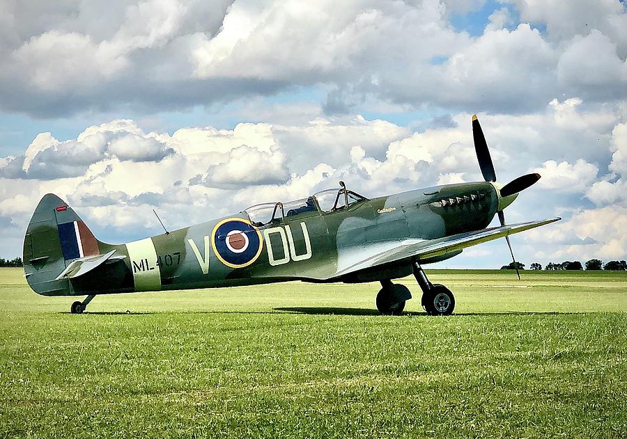 The Grace Supermarine Spitfire Photograph by Gordon James