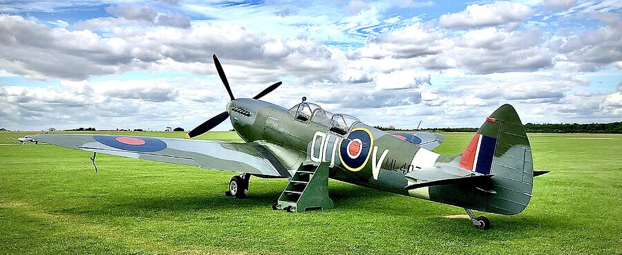 Spitfire Ready Photograph by Gordon James