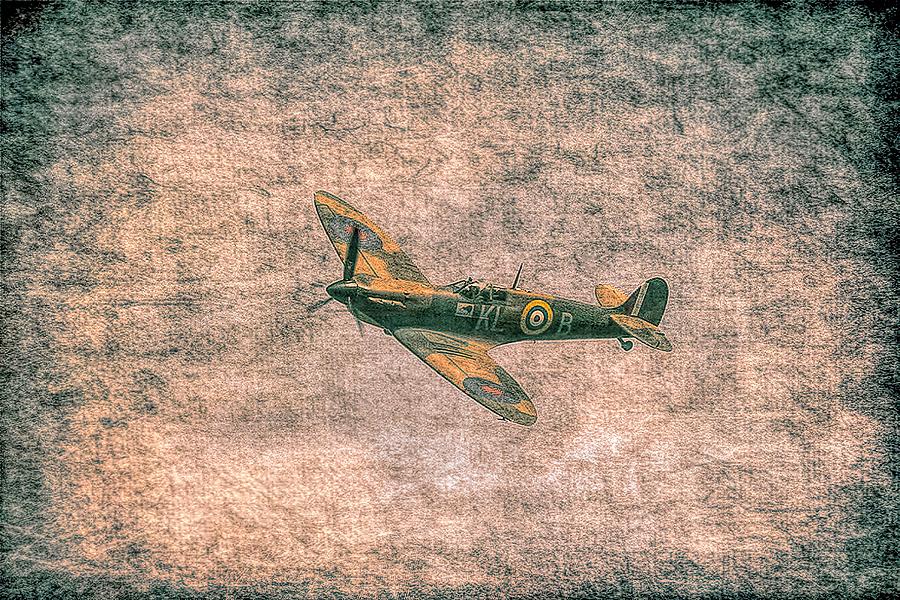Spitfire Vintage Flight Photograph