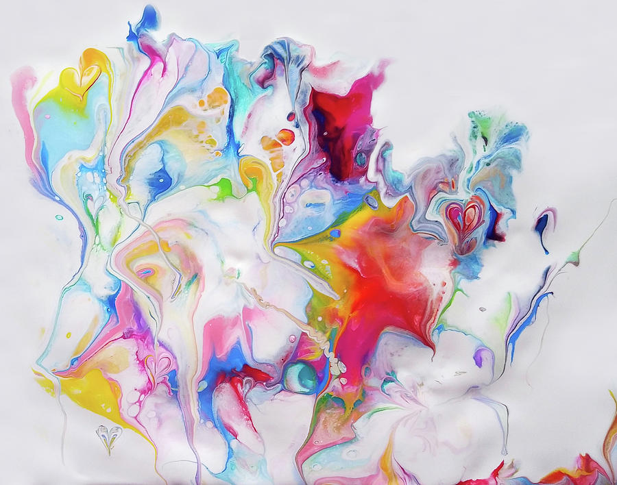 Splash 3 Painting by Deborah Erlandson