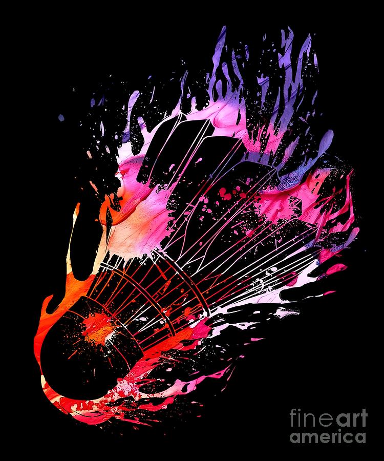 Splash Badminton Painting By Julie Gray Fine Art America