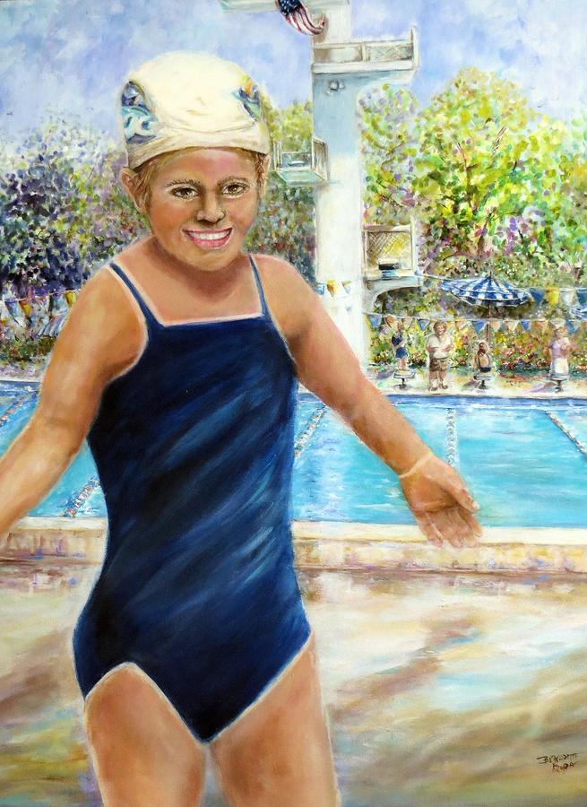Splash Painting by Bernadette Krupa