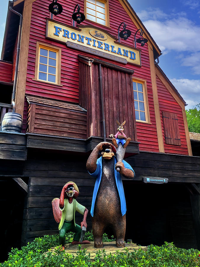 Splash Mountain Brer Bear Brer Fox Brer Rabbit Characters at Walt ...