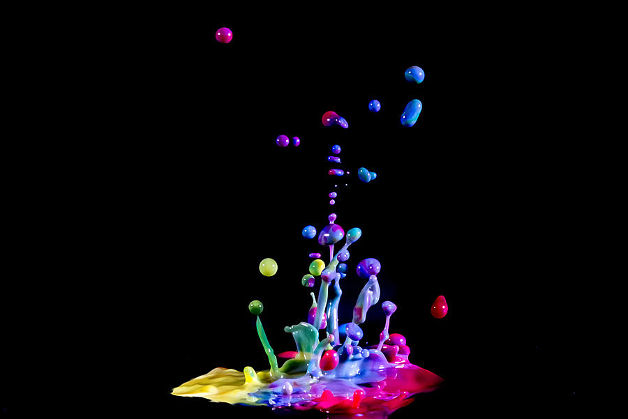 Splash Nurple Photograph by Anthony Sacco