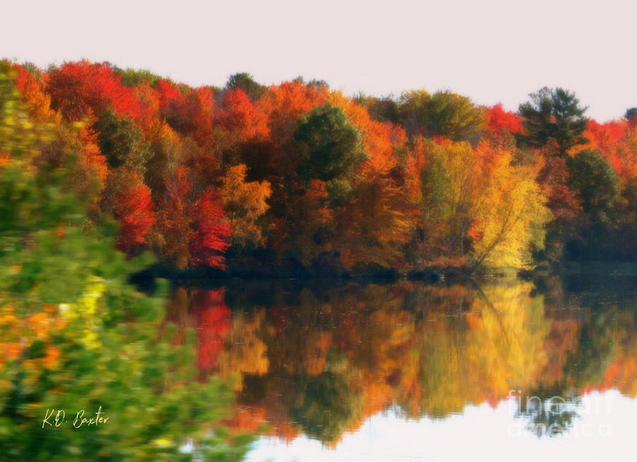 Splendor of Autumn Painting by Kimberlee Baxter