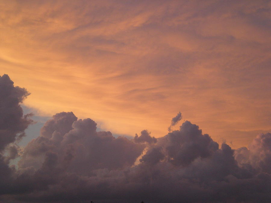 Split Clouds Photograph by Tiffany Davidson - Fine Art America