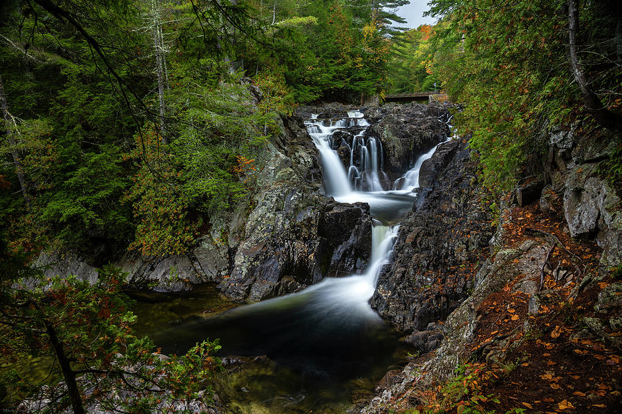 Fall Photograph - Split Rock Falls by Mark Papke