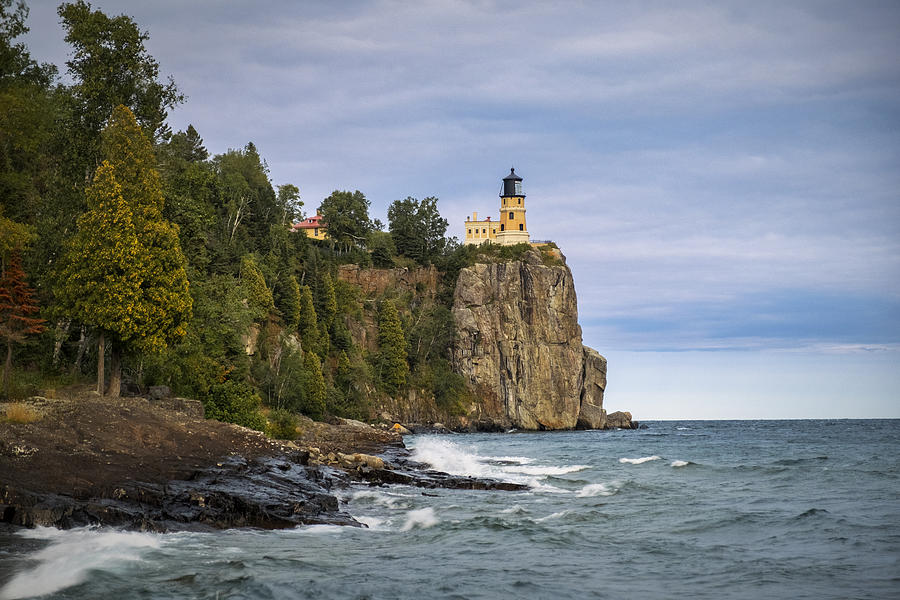 Split Rock Lighthouse Lake Superior Minnesota Photograph by Steven Zink ...