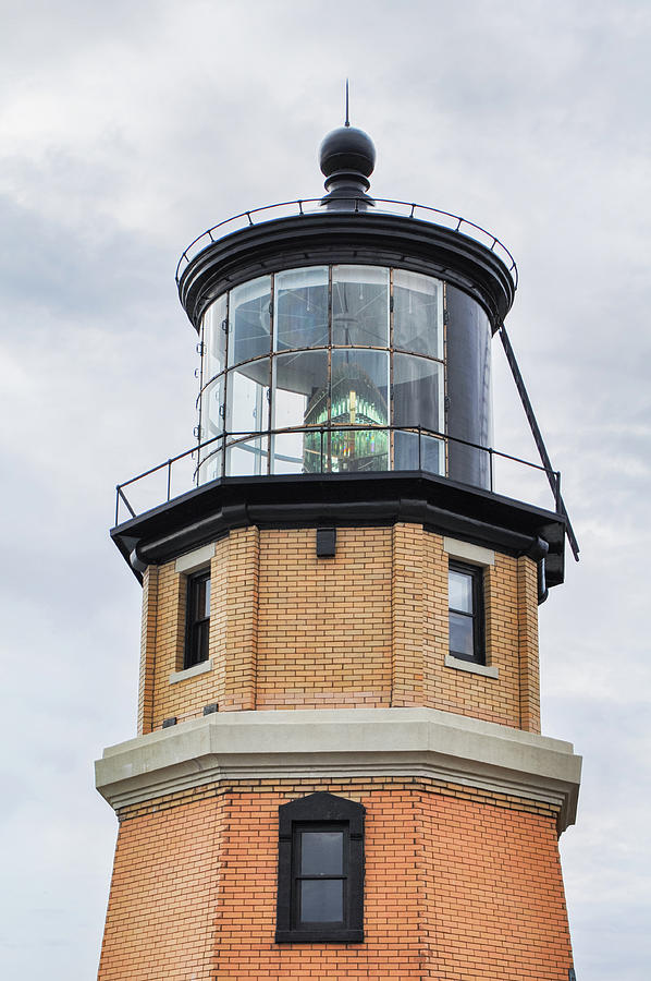 Split Rock Lighthouse Portrait Photograph by Kyle Hanson