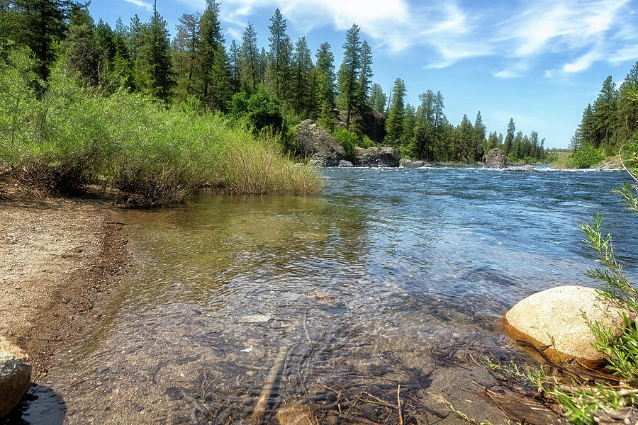 Spokane River Photograph by Belinda Greb