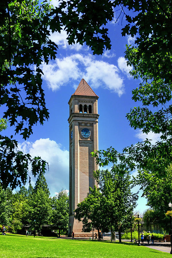 Spokane Clock Tower Photograph by Chris Smith