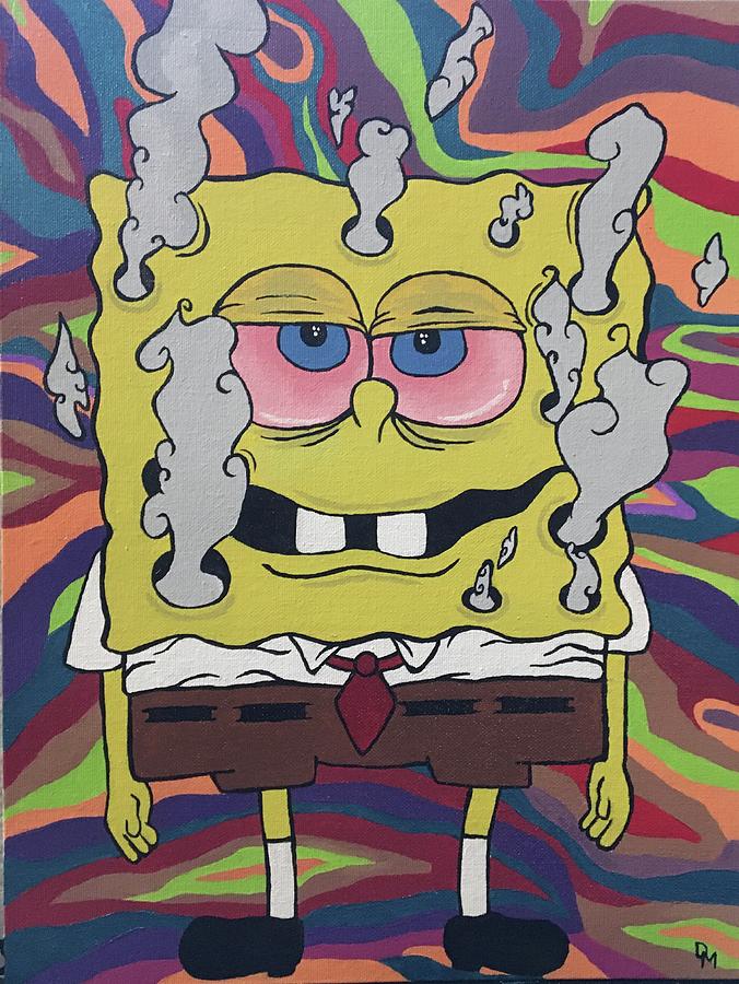 Detailed Spongebob Paintings