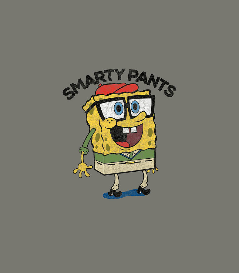 Spongebob Smart Pants Digital Art by SofiaM Etty  Pixels