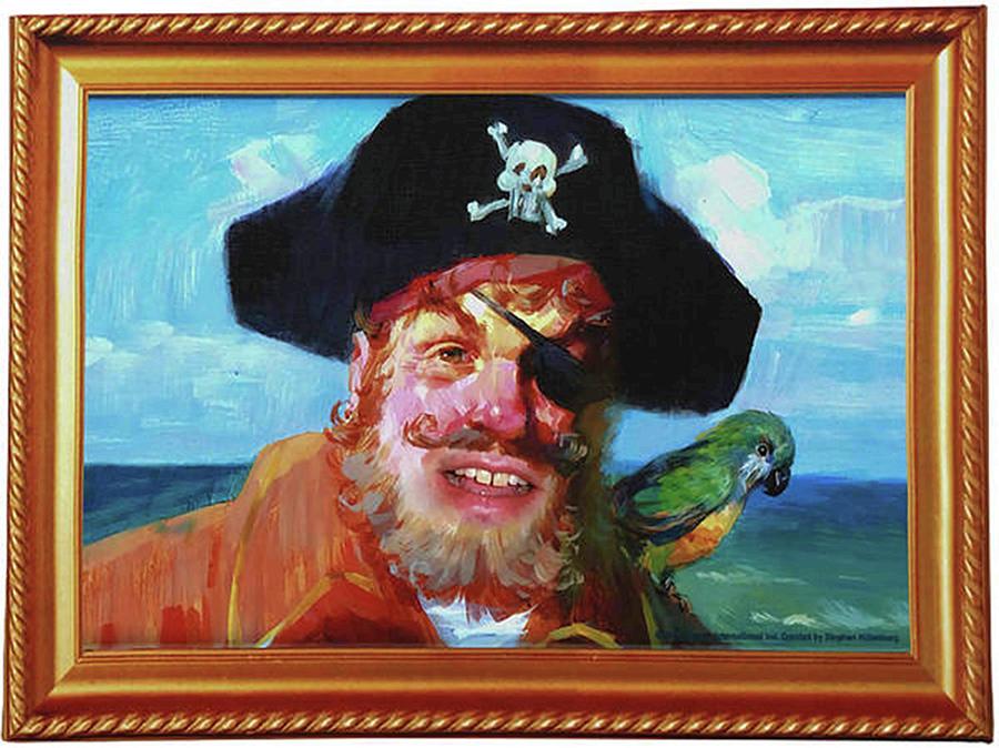 Spongebob Squarepants Pirate Digital Art by Eleanor Hartwell - Fine Art ...