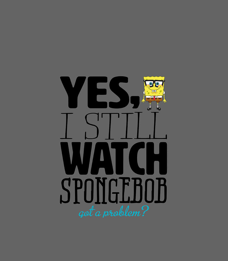 Spongebob Squarepants Problem Digital Art by Tyree Peyton - Fine Art ...