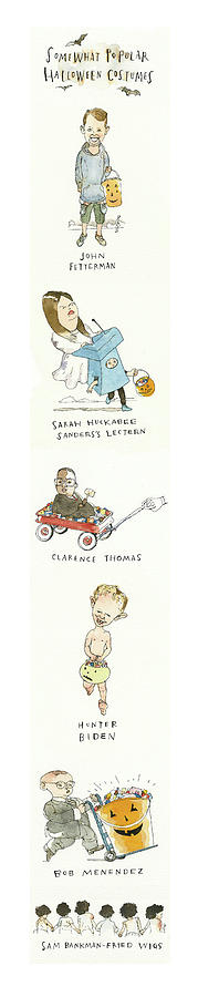 Spookier Than C-Span Painting by Barry Blitt