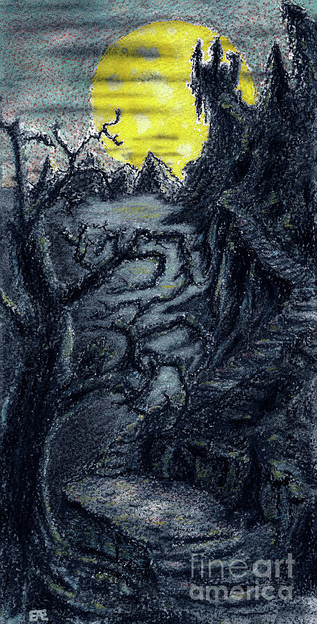 Spooky #0005 Painting by Erik Andrae Spooky #0005 Painting by Erik Andrae