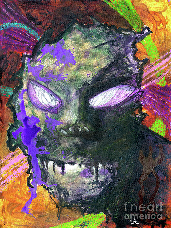 Spooky #0007 Painting by Erik Andrae Spooky #0007 Painting by Erik Andrae