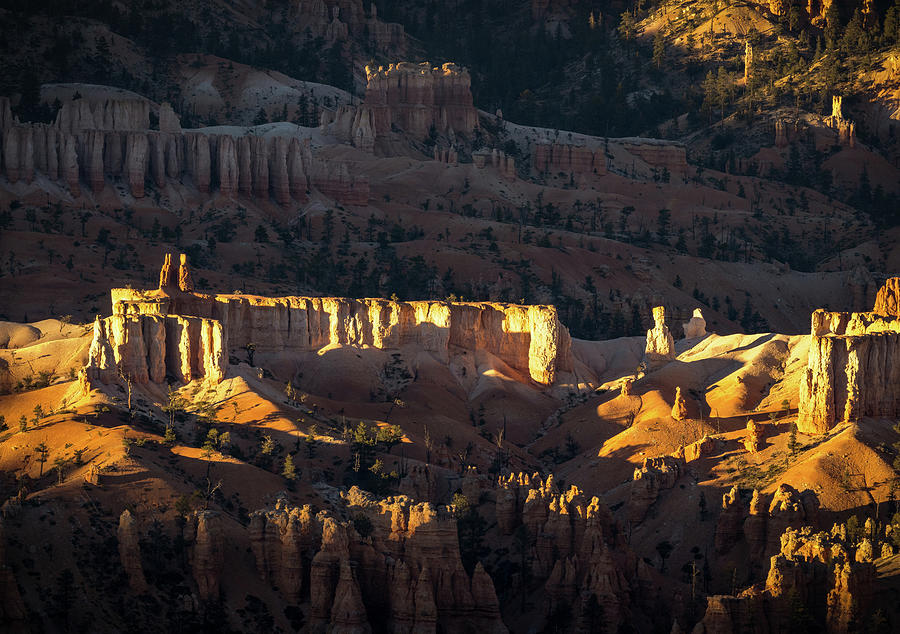Spooky Bryce Sunset Photograph by Jean Noren
