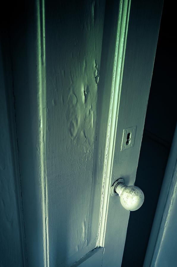 Spooky Door Photograph by Carlos Caetano