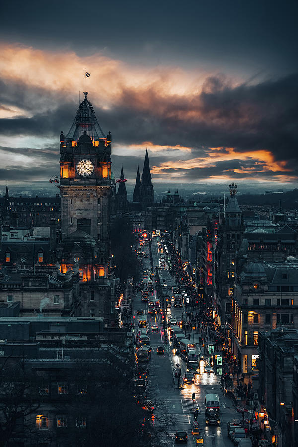 Spooky Edinburgh Photograph by Francesco Riccardo Iacomino