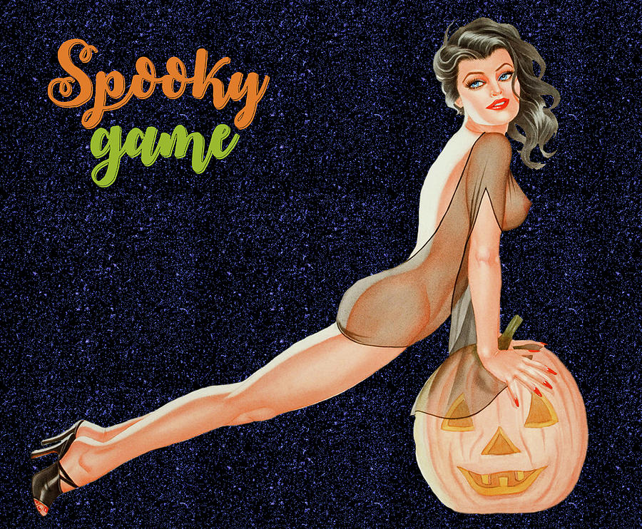 Spooky Game Digital Art by Long Shot