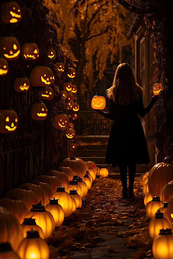 Halloween Photograph - Spooky Halloween by My Head Cinema