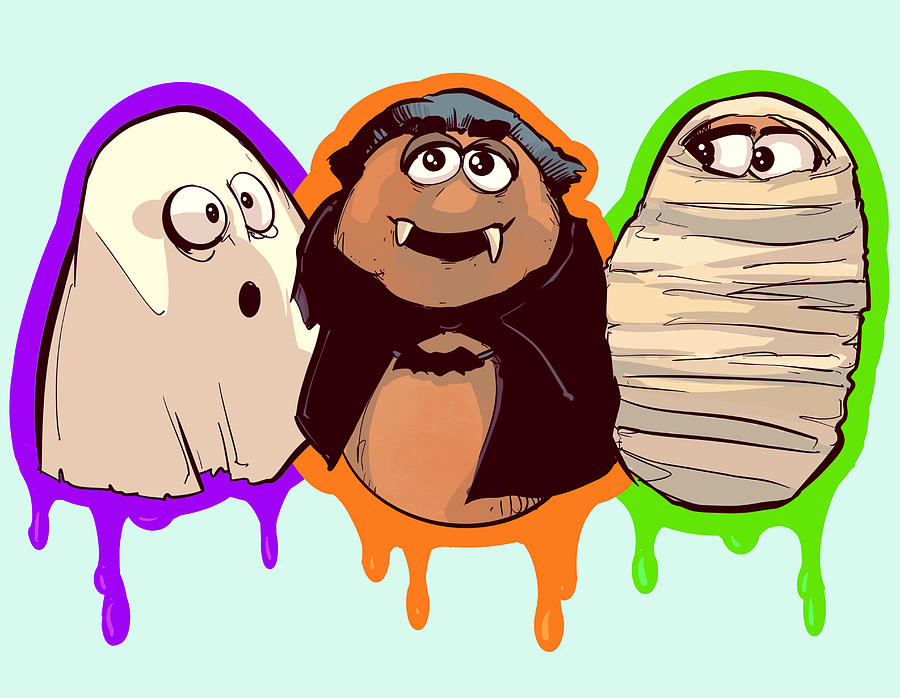 Spooky Nuggets Drawing