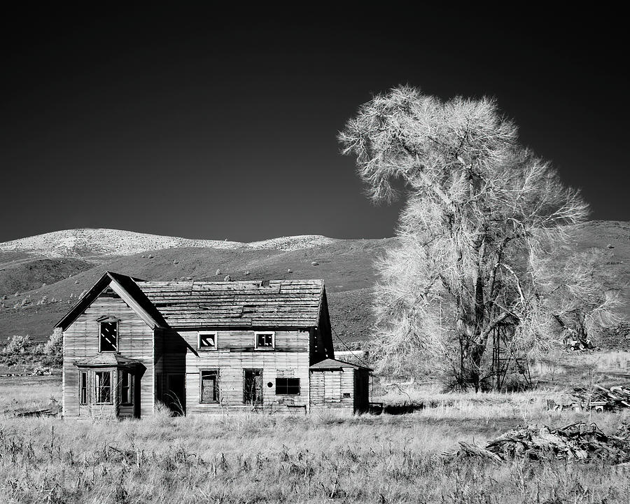 Spooky Old House Photograph by Mike Lee