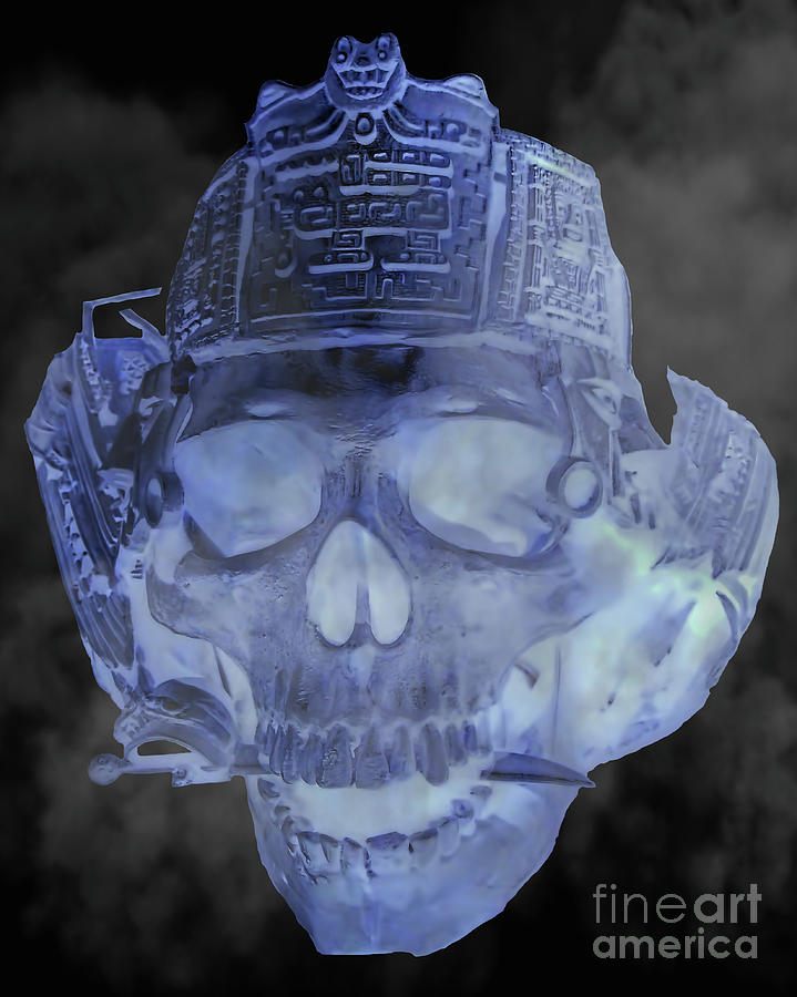 Spooky Pirates Skull Photograph by D Hackett