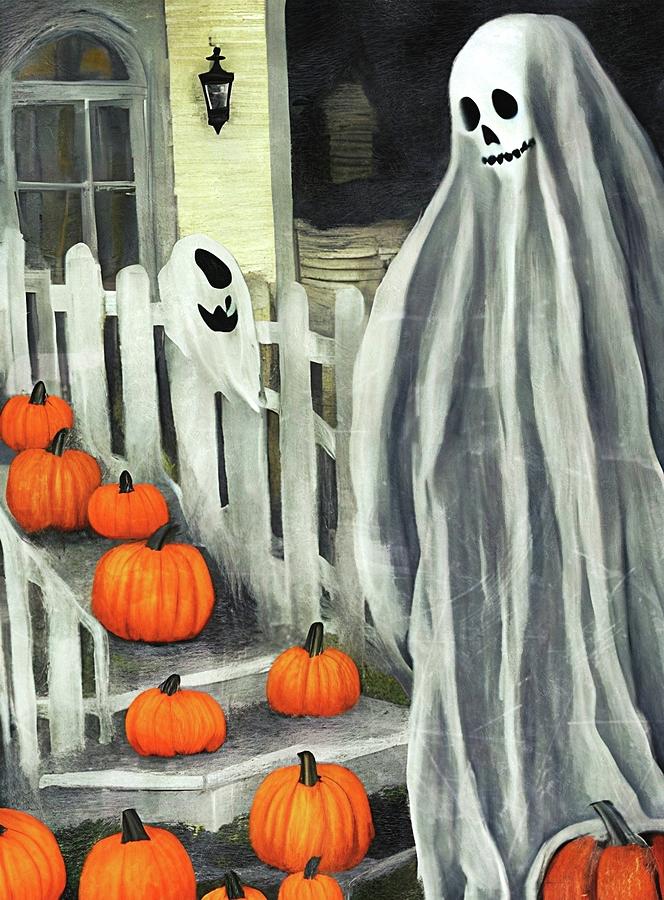 Spooky Season  Digital Art by Ally White