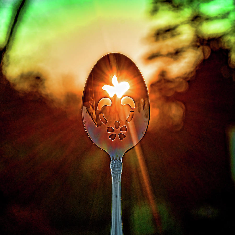 Spoon Flare Photograph by Sharon Popek