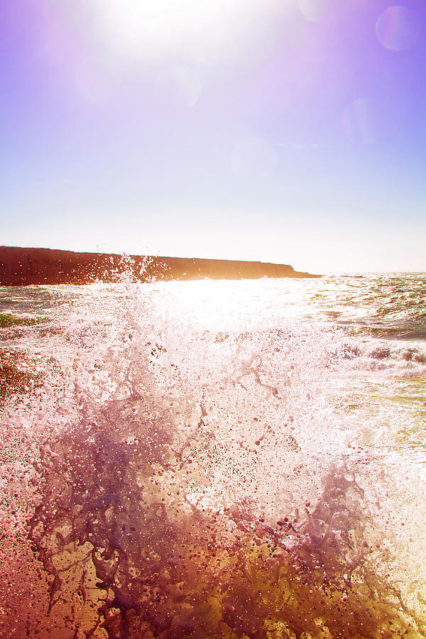 Beach Photograph - Spooners Cove Crashing Waves by James Hunt
