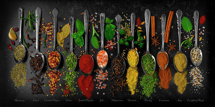 Spoons And Spices Kitchen Decor Art Photo Photograph