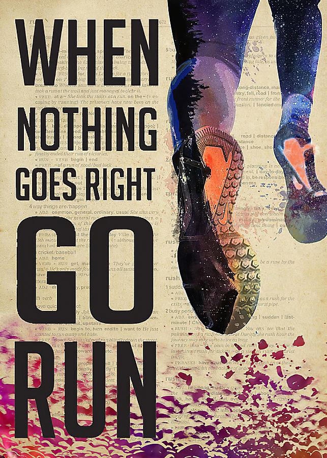 Sport Running Dictionary Digital Art by Gambrel Temple Fine Art America