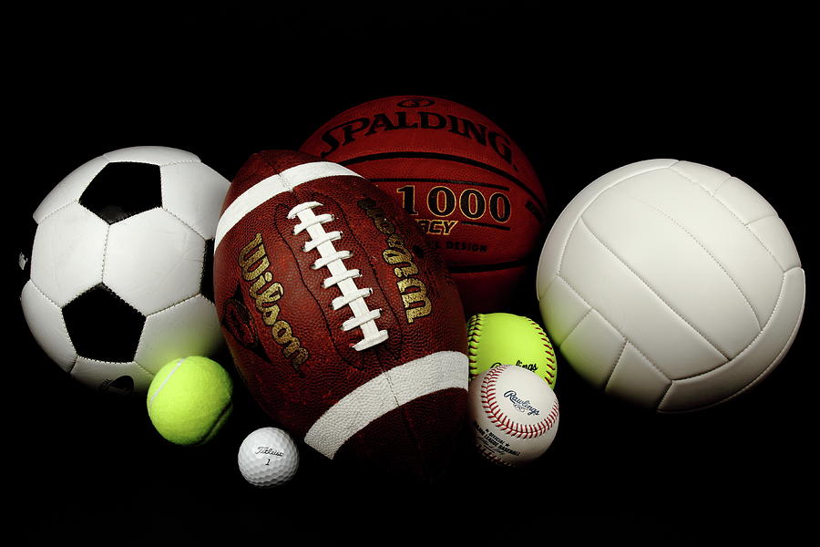 Sports Balls Photograph by Lens Art Photography By Larry Trager