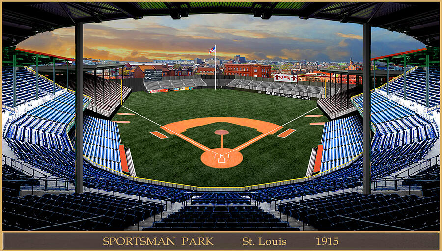 Sportsman Park 1946 Jigsaw Puzzle by Gary Grigsby - Fine Art America