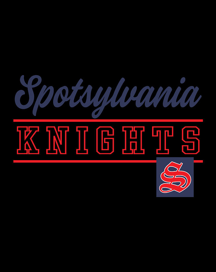 Spotsylvania High School Knights C4 Digital Art by Luke Henry