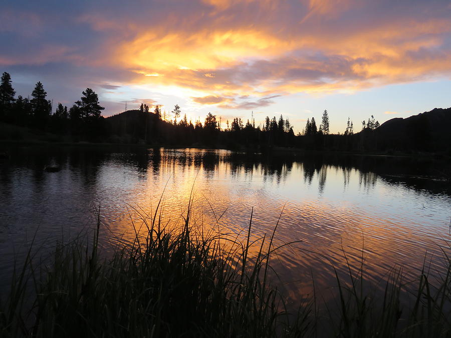 Sprague lake sunrise Rocky Mtn National park Photograph by Chip ...