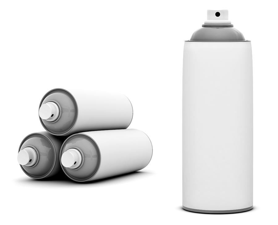 Spray Cans Photograph by GlobalStock