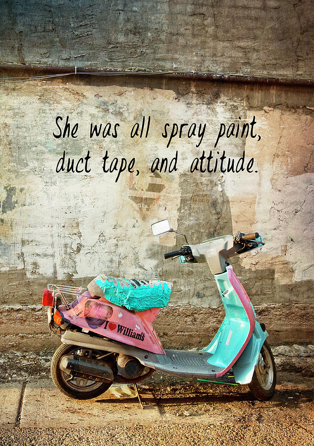 Spray Paint and Attitude Photograph by Carmen Kern