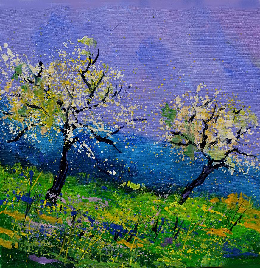 Spring 442021 Painting by Pol Ledent